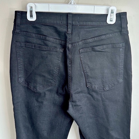 NWT Madewell Skinny Flare Jeans in Black Frost Size 25 - Picture 7 of 15